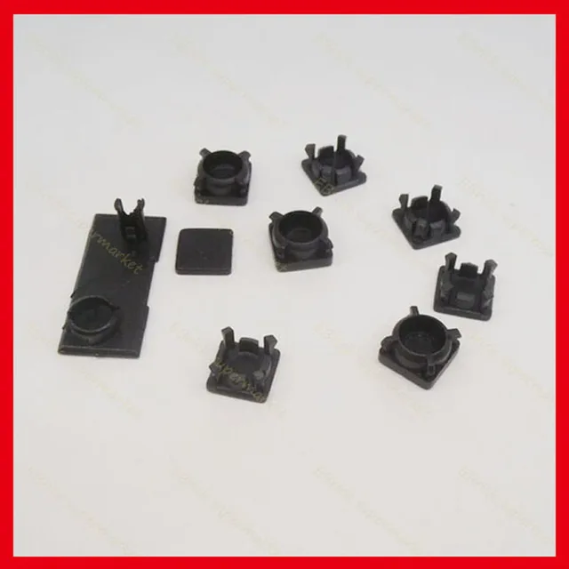 Best Price 100set/lot 9 in 1 Rubber Screw Feet Cover Set Plastic Bottom Screw Covers For PlayStation 3 PS3 Slim Console