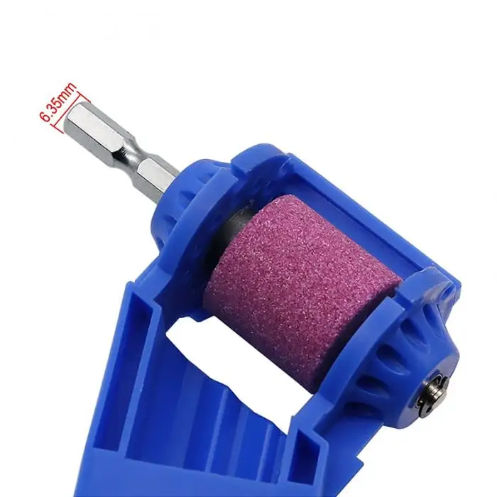 New 2-12.5mm Portable Drill Bit Sharpener Corundum Grinding Wheel for Grinder Tools for Drill Sharpener Power Tool