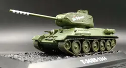 AM 1: 72 Вторая мировая война советский Танк модель T34-85 сплав Танк модель для симуляции Избранное модель