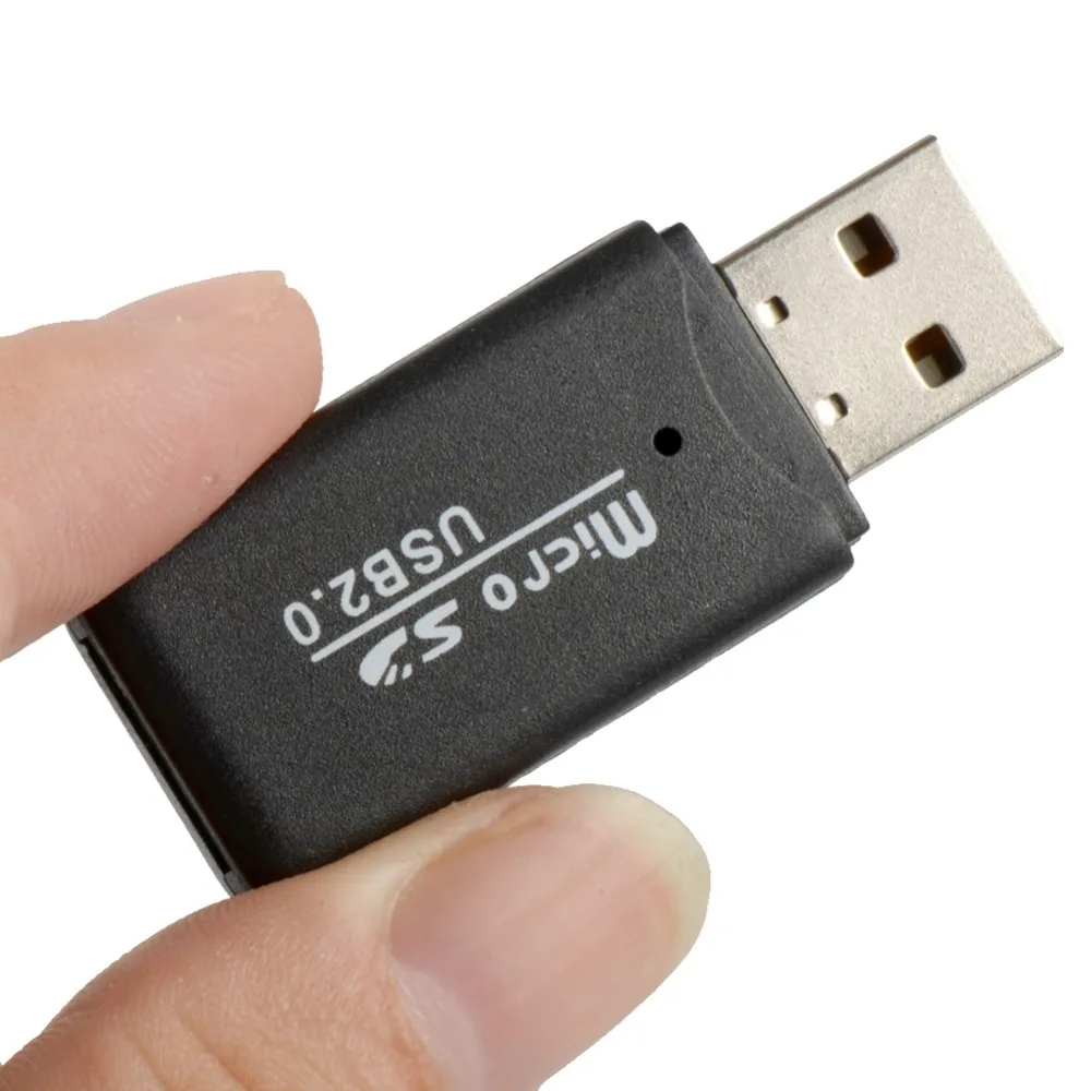 USB2.0 высокое Скорость микро-tf Card Reader 4,8 см мини микро-карточка карты памяти 32 Гб разные цвета устройства считывания карт