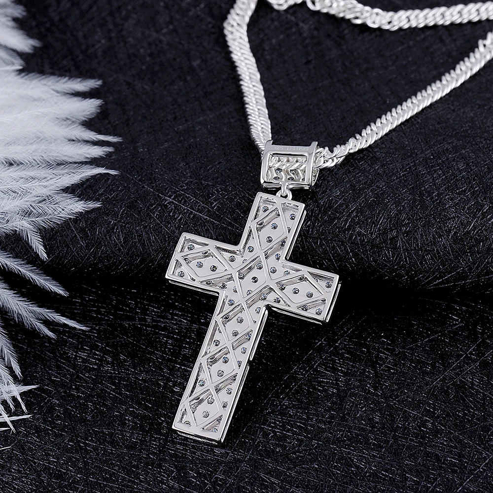moissanite necklace for man (6)