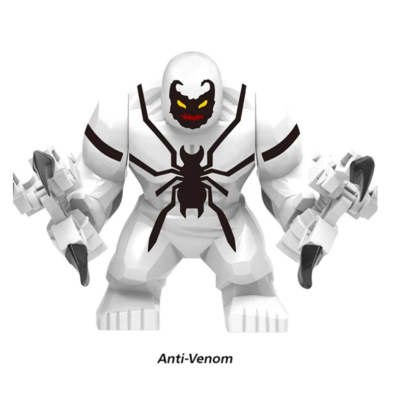 Legoing Marvel Figures Avengers Endgame Thanos Venom Carnage Energy Stones Gloves Batman Iron man Bricks Building Blocks Toys