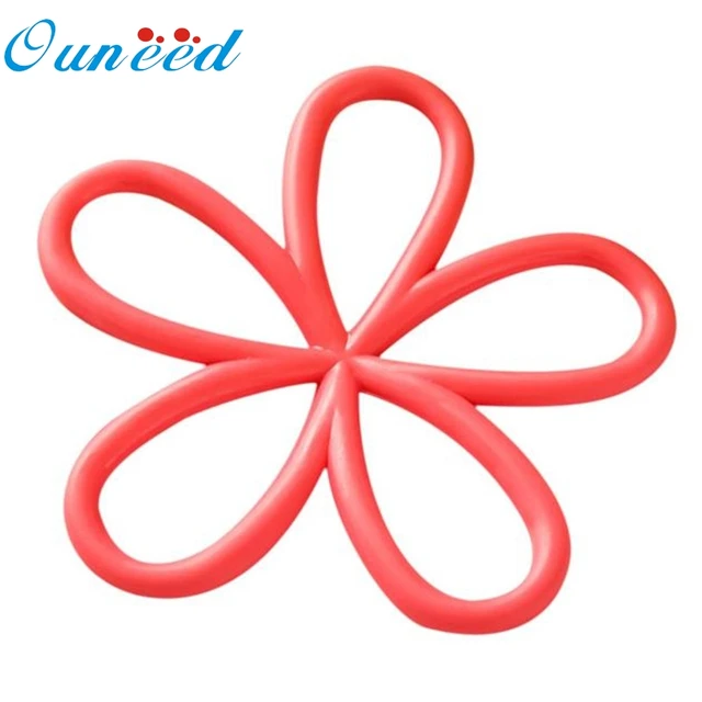 Ouneed Placemat Plum Shaped Table Mat Heat Pad Insulated Hot Pot Ouneed Placemat Plum Shaped Table Mat Heat Pad Insulated Hot Pot Kitchen Placemats Quality First