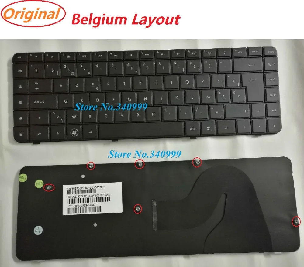 New laptop keyboard for HP G56 G62 G62 a25eo for Compaq CQ56 CQ62