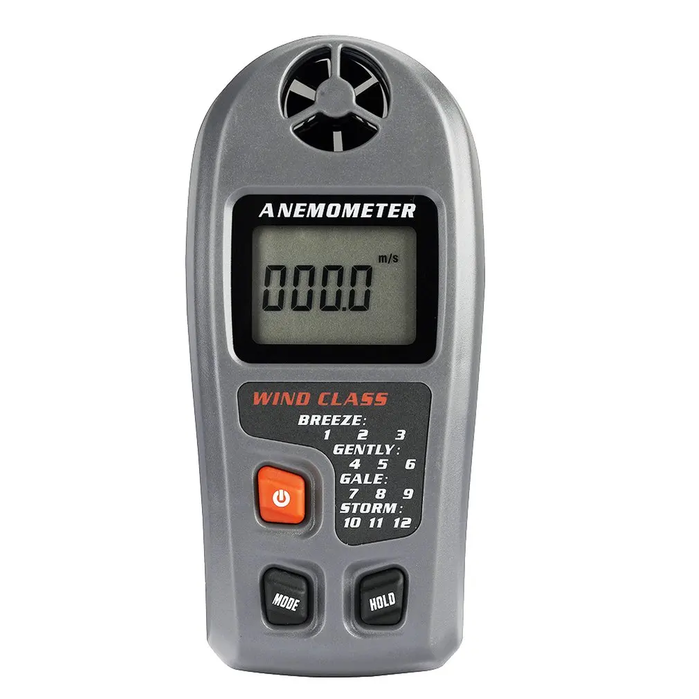 

0-30m/s Handheld Mini LCD Screen Display Digital Wind Speed Gauge Meter Measure Anemometer for Wind Speed Gauge Meter