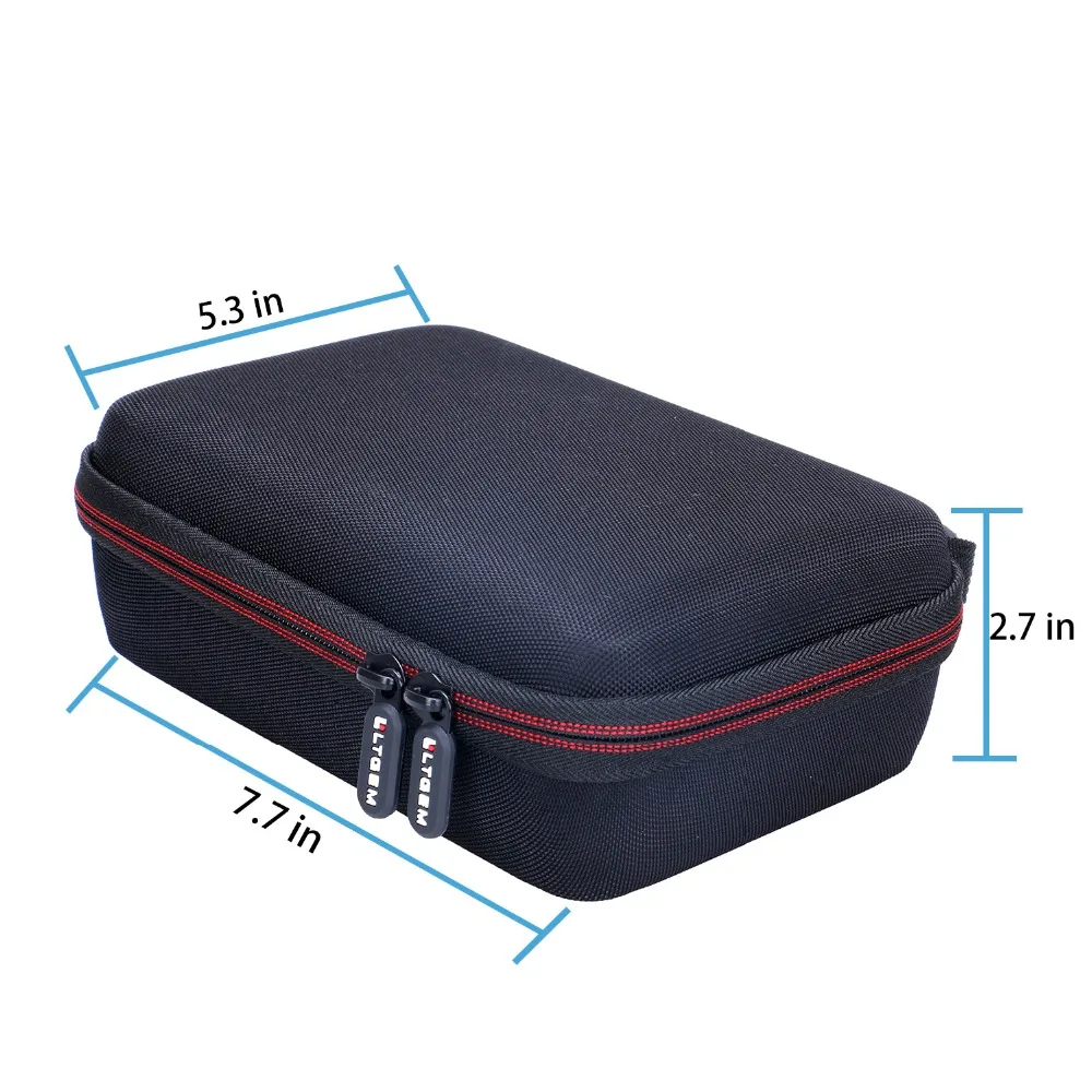 LTGEM EVA Hard Travel Case for Focusrite Scarlett Solo 2i2 (2nd Gen) USB Audio Interface travel bags