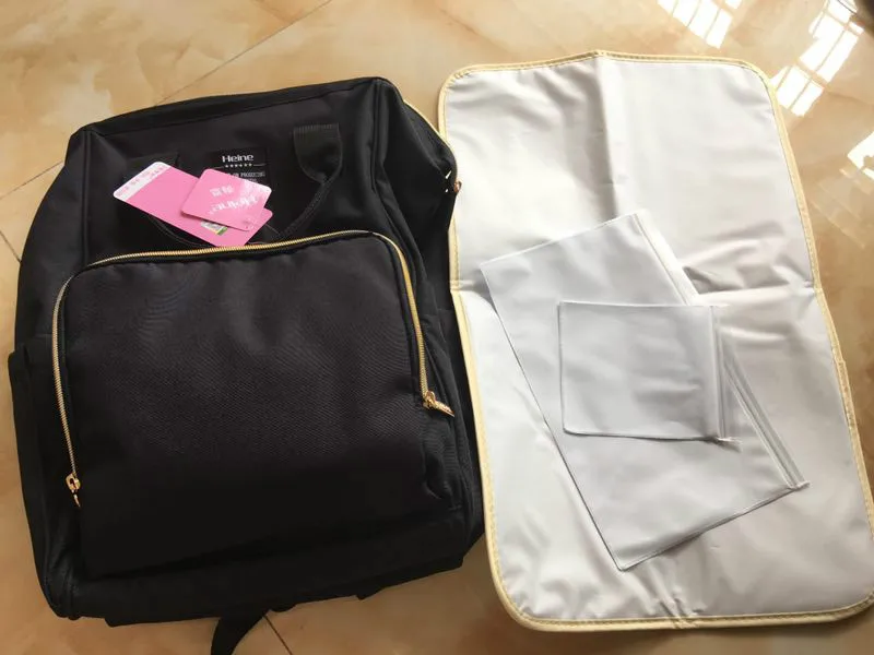 Baby Stroller Bags Nappy Changing Clothes Changing Diaper Bag Ladies Cellphone Tablet Backpack Tissue Paper Bags Free Drop ship 4