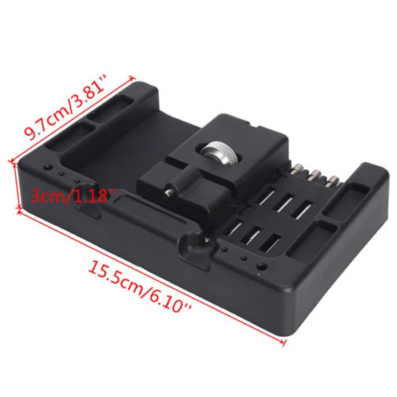 Black Car Flip Key Vice Fixing Pin Remover Tool For Car Door Key Safety Repair