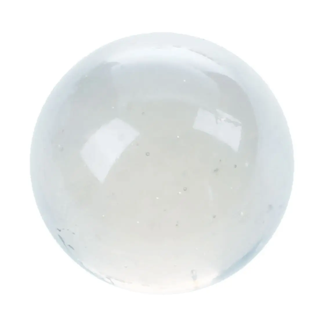 MACH 10 pièces billes 16mm verre billes Knicker boules de verre décoration couleur pépites jouet transparent