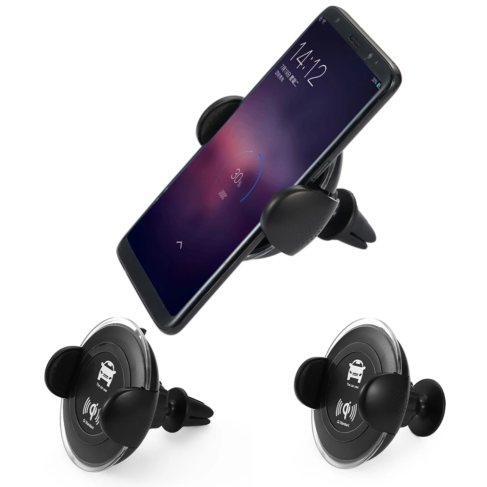 Car Wilreless Charger Holder Qi Wireless Charging air vent