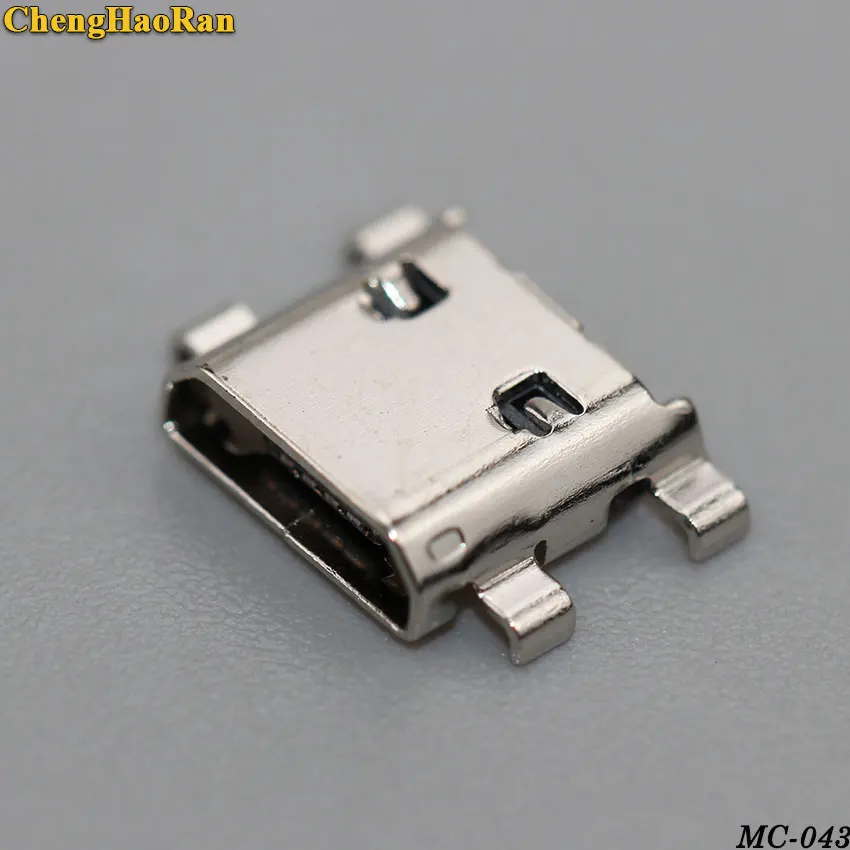 ChengHaoRan 10 шт. для samsung S3 S4 MINI I8190 S7562 s7560 S7268 S7582 S7562i micro usb разъем для зарядки