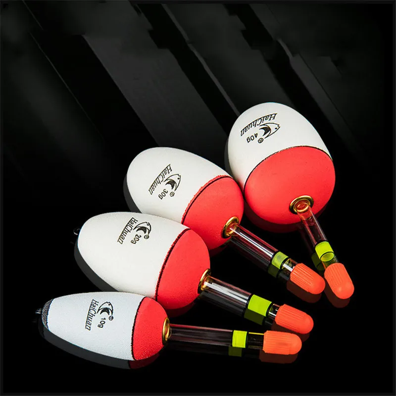 

1PC Fishing Float Bobbers EVA Soft Ocean Rock Fishing Buoy Night Fishing 10/20/30/40/50/60/70/80/90/100G