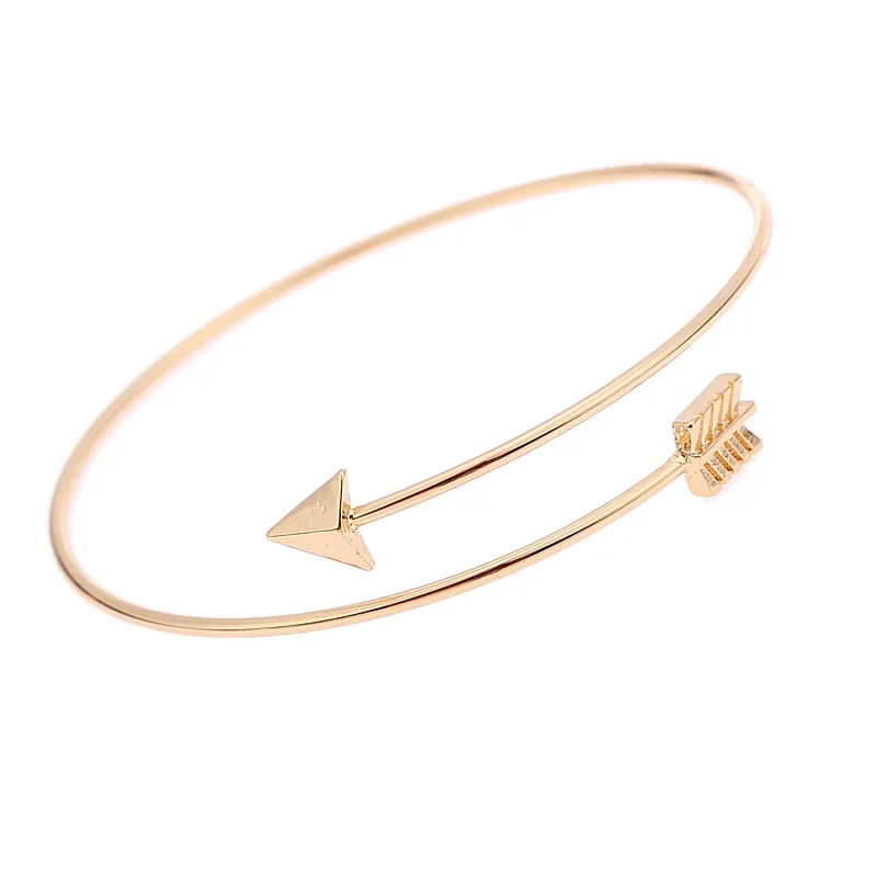 2019 Hot New Fashion Adjustable Bilezik Cuff Opening Bracelets Bangles for Women Gift Trendy Gold Silver Bracel | Украшения и