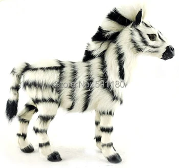 

free shipping handmade animal zebra figurine decorative home