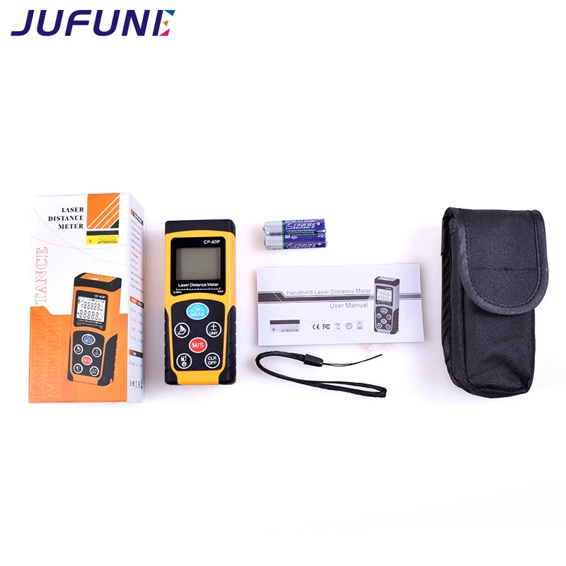 Jufune CP-100P 100 м мини лазерный дальномер цифровой измеритель ленты