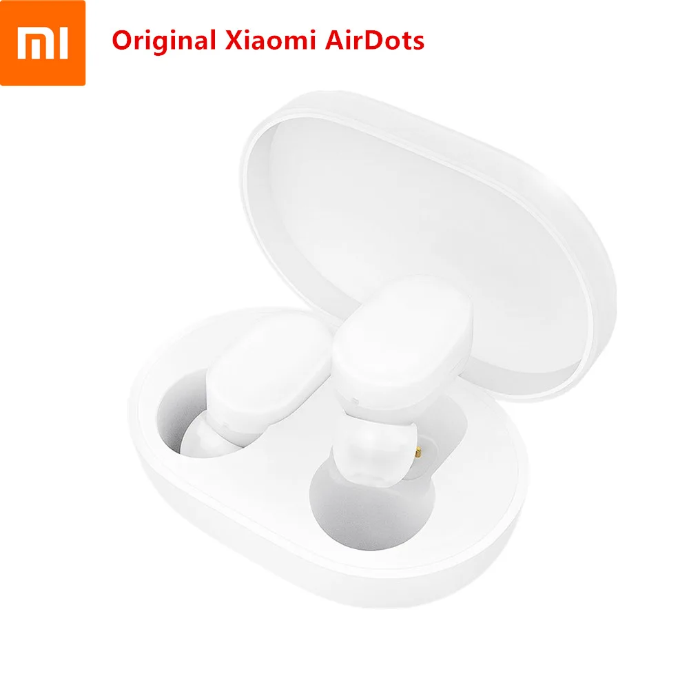 Xiaomi mi AirDots TWS беспроводные наушники Bluetooth 5 0 наушники-вкладыши стерео гарнитура с c
