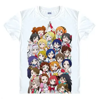

Rabu Raibu T-Shirt Love Live! Sunshine Shirt Causal T-Shirts Anime & Manga Pretty Cool Awesome Novelty t-shirt best anime gift a