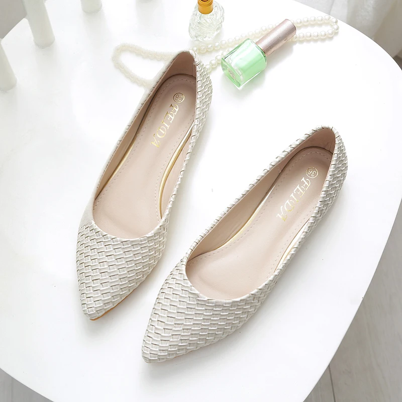 moccasin ballet flats