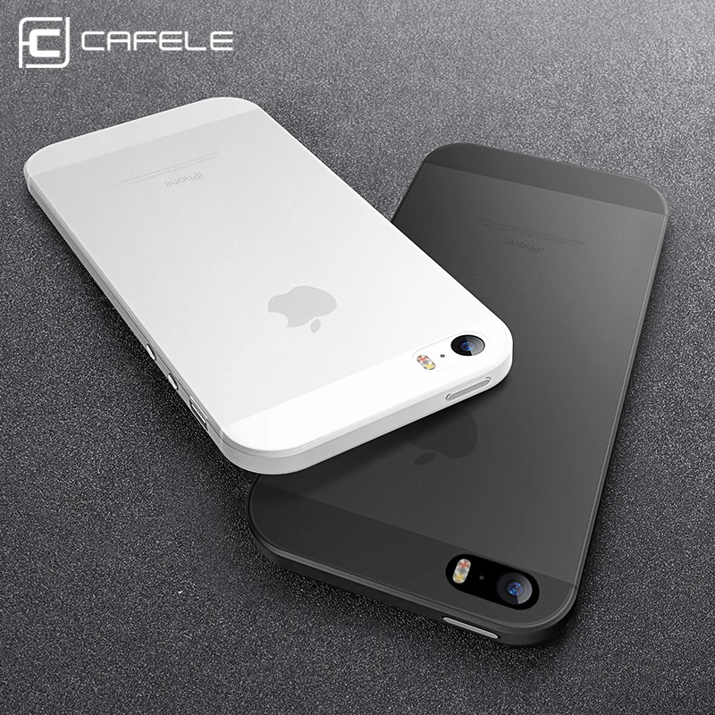 CAFELE Clear Case For iPhone SE 5S Cases Super Slim PP Phone Cover For iPhone SE 5 5S Ultra Thin Transparent flexibility shell