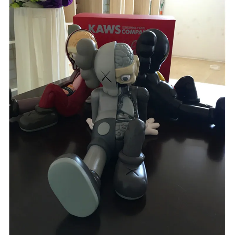 KAWS Companion Resting Place Barin BFF 16 Inch Sitting Position Street Art Action Figure Collectible Model Toy home accessories
