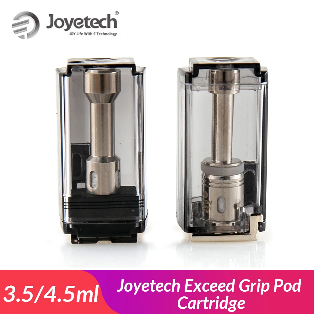 

Original Joyetech Exceed Grip Pod Cartridge 3.5ml/4.5ml EX-M 0.4ohm Head for exceed grip Pod System vape Electronic Cigarette