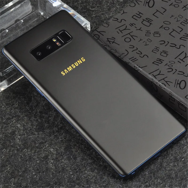 SIANCS 1 قطع Scratchproof ظهر هاتف محمول فيلم لسامسونج note8 9 رقيقة جدا الجليد فيلم مغطاة طبقة رقيقة واقية ملصقات