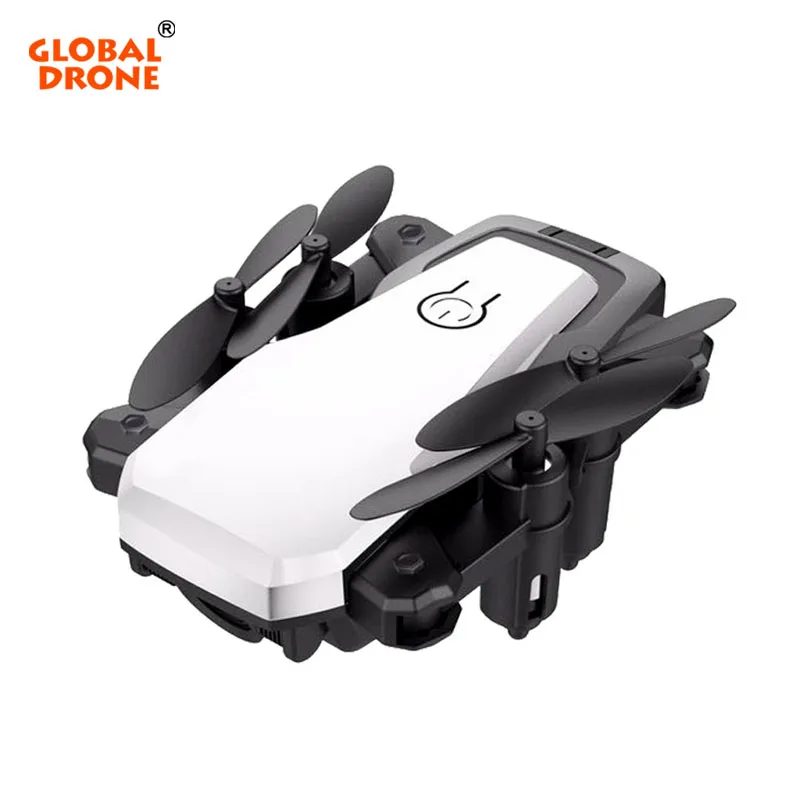 

Global Drone Foldable Dron Helicopter Altitude Hold Wifi FPV Drones With Camera HD Quadrocopter VS S9W H8 Mini