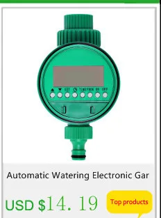 Телефон Wi-Fi Управление Система полива сада Капельное Орошение Сад Полив Таймер автоматические розетки домашний таймер Автозапуск