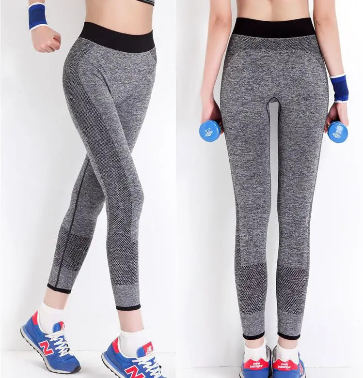 Clearance! Patchwork Sports Fitness Pants Stretched Yoga Leggings