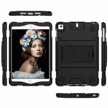 

for iPad Mini, Mini 2, Mini 3 Heavy Duty Three Layer Armor Defender Protective Case Cover with Kickstand for iPad Mini 1/2/3