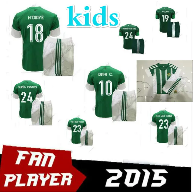 camisetas de futbol Real Betis niños camisetas de futbol Real Betis niños