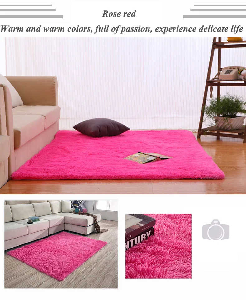 Carpet Warm and sweet bedroom carpet for living room parlor hallway Soft and Comfortable Rug 50*