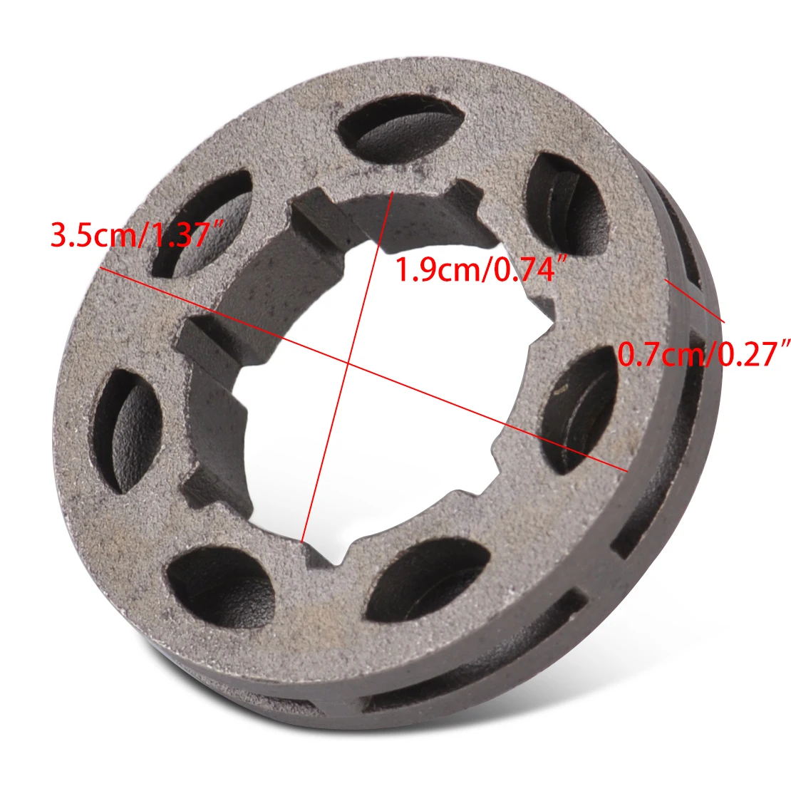 LETAOSK 3/" 7 зуб маленький 7 Spline Звездочка обод Замена подходит для бензопилы Stihl