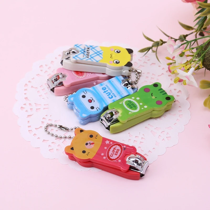 

Baby Safety Nail Clippers Scissors Children Cartoon Cutter Infant Fingers Care