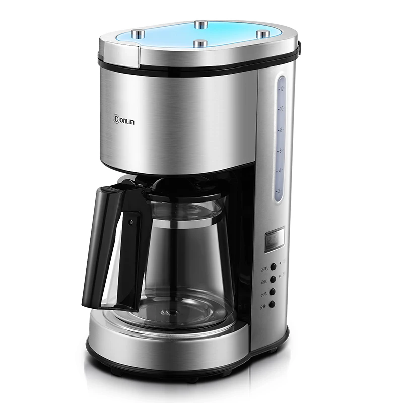 LK919 Commercial Stainless Steel American/drip Coffee Maker Automatic Reservation+Anti dry&2h
