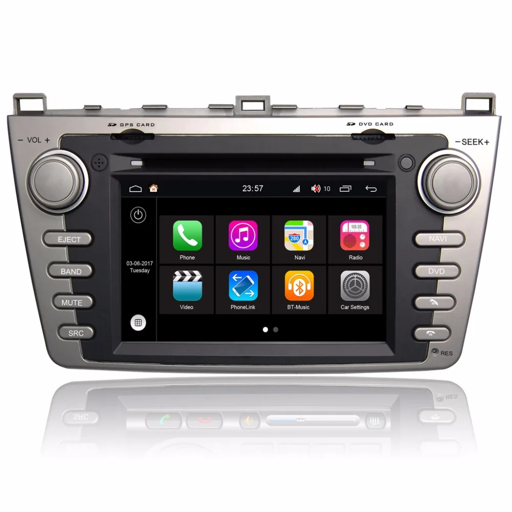 Perfect Android 7.1 Car Radio Video Player for Mazda 6 DVD GPS 1