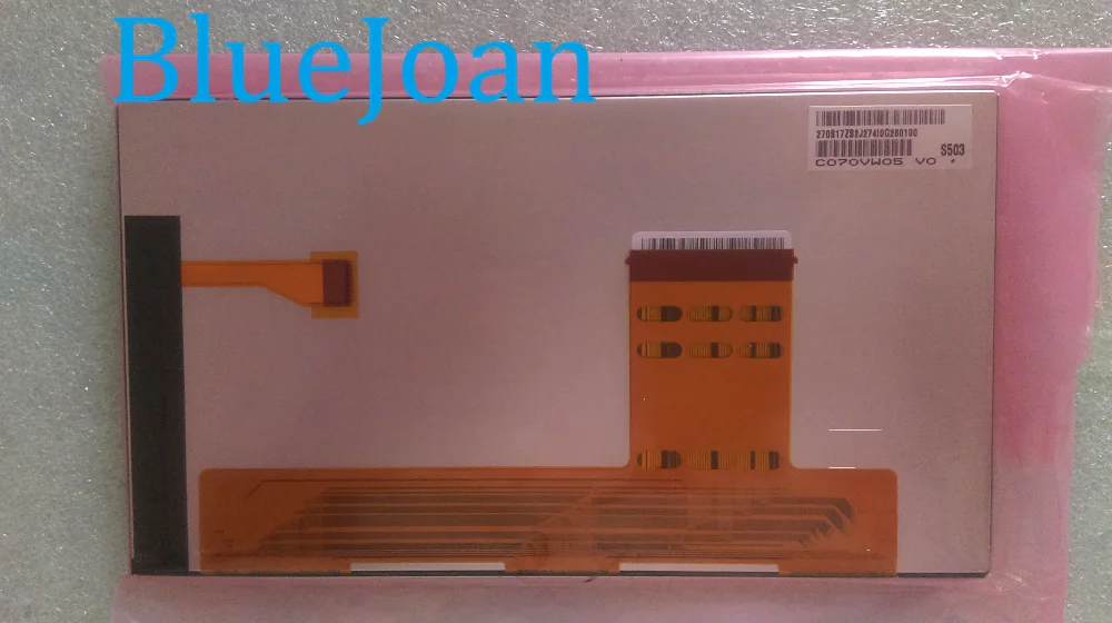 Новый оригинальный AUO 6 5 дюймовый ЖК дисплей C070VW05 V0 экран TFT панель для автомобиля