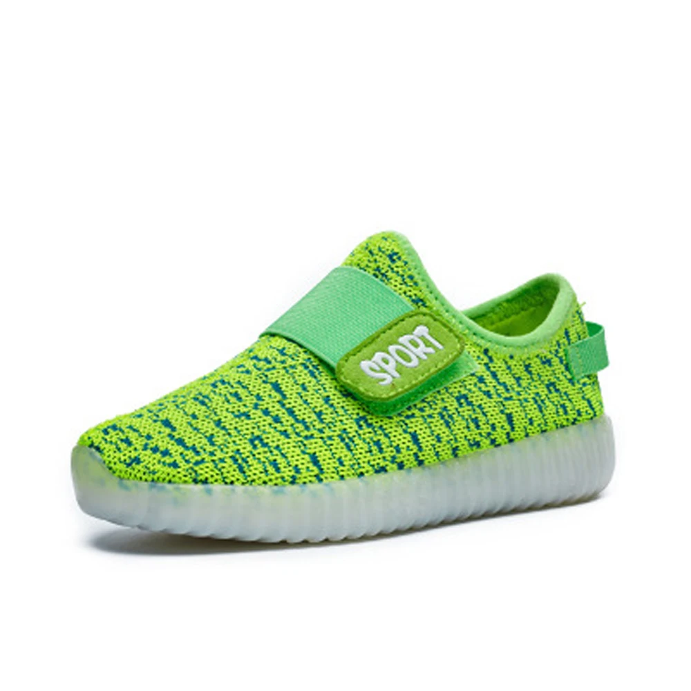 الأطفال حذاء كاجوال Luminou حذاء رياضة الأزياء/حزب/عارضة/لامعة الملونة مصباح ليد الأطفال طفل الفتيان الفتيات أحذية رياضية الفتيان الأحذية
