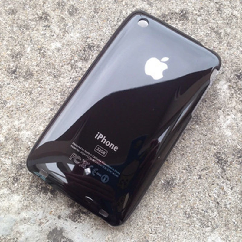 De plástico duro volver cubierta para el iPhone 3 3GS caso para iPhone3gs teléfono móvil de la piel Shell accesorios del teléfono negro rosa|plastic hourglass|plastic bradsplastic bag filling machine -