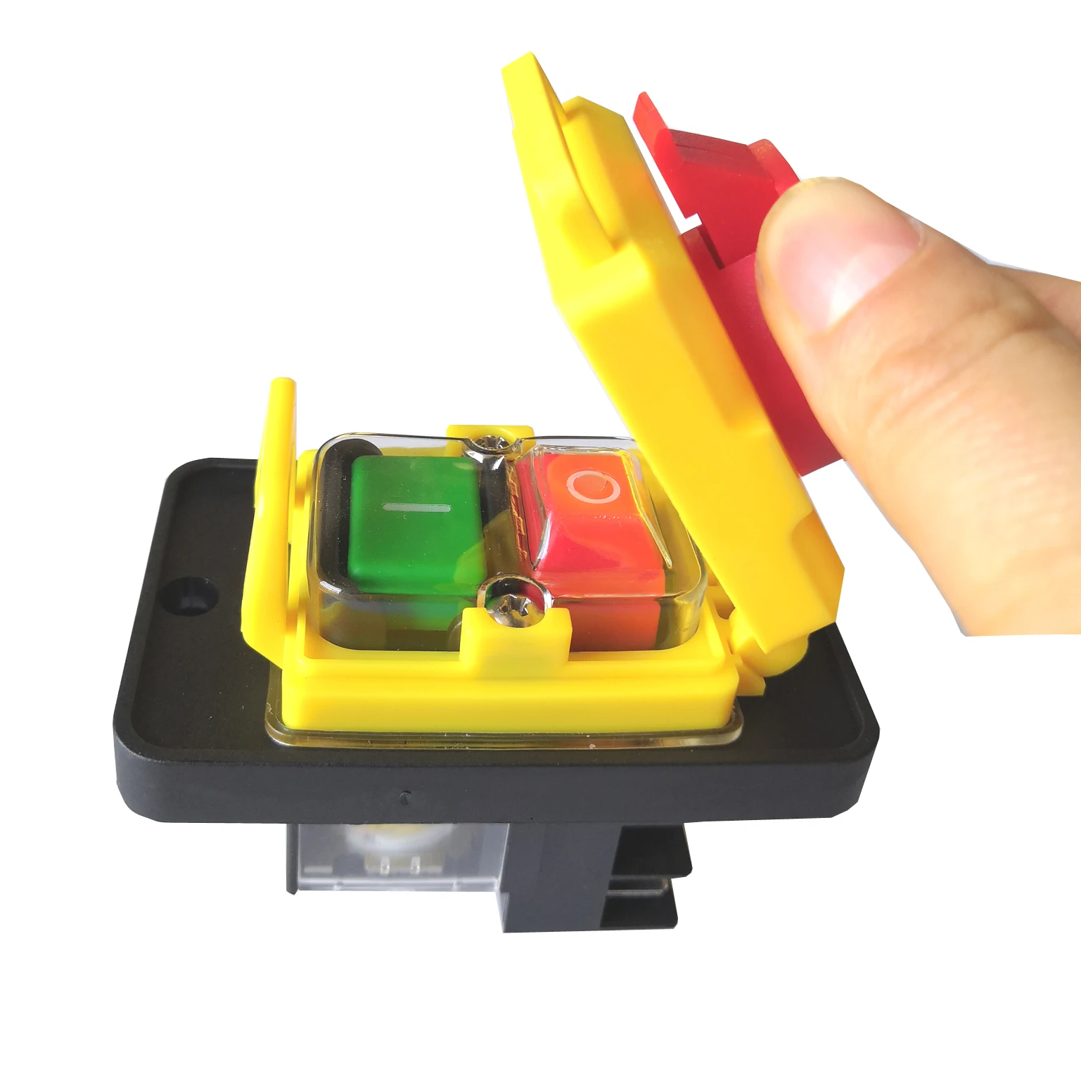 Kedu Kjd12 14 250v 6 Pins Start Stop No Volt Release Push Button Switch Common To Woodshop And Metalwork Machines