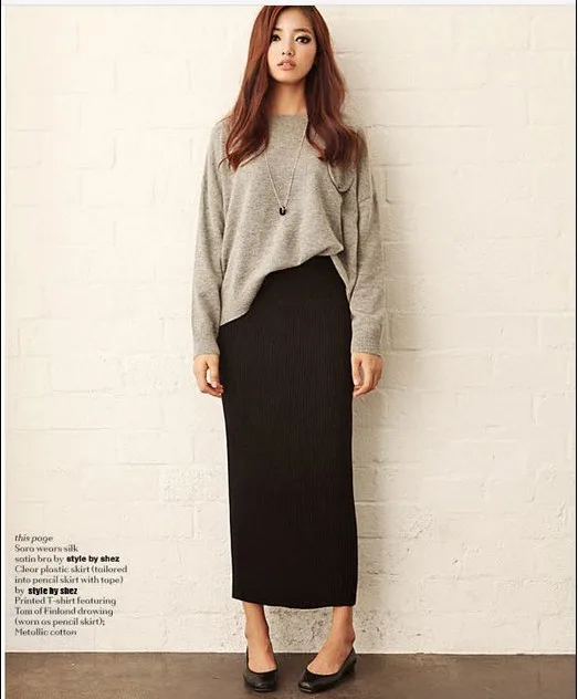 Aliexpress.com : Buy 2015 casual pencil skirt women's autumn ...