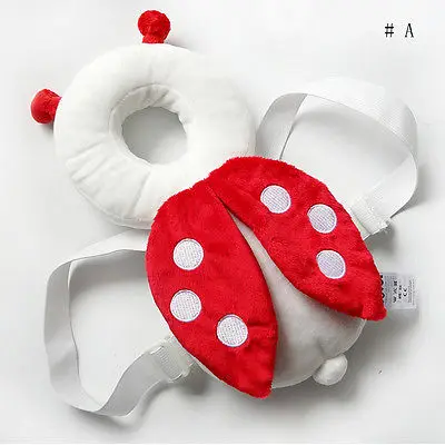 

Newborn Baby Head Protector & Back Pillow Toddler Stand Learning Drop Pad Baby