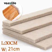 vanzlife 5mm thickness felt pad upscale furniture mat flooring furniture protection pads ottomans, one pieces