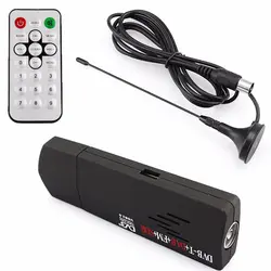 Топ предложения USB2.0 RTL2832U + R820T DVB-T SDR + DAB + FM Dongle Придерживайтесь цифровой ТВ антенны SDR приемник
