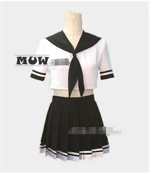 

Anime AOTU Cosplay Halloween party cos Men and women animation clothing Full set 4in1(Shirt + trousers + gloves + hat)
