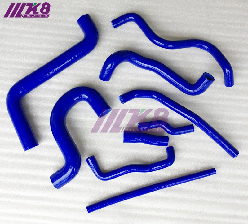 

Silicone Intake Hose For V.W Golf GT I MK2 1.8 8V PB code 1987-1991(9pcs) RED/BLUE/BLACK