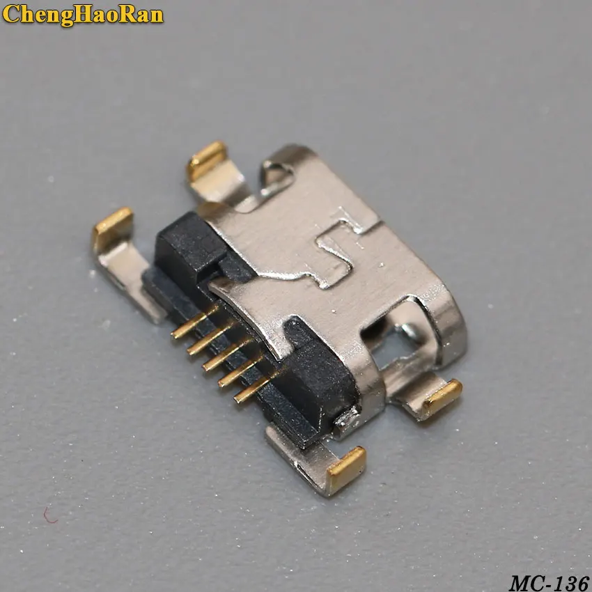 

ChengHaoRan 100pcs Micro USB jack Charging Socket Connector For lenovo A798T A590 A808 A706T A670T S890 S820 S880 A710E