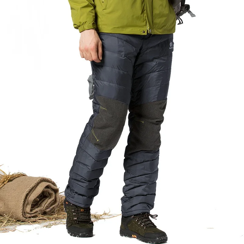 Prix pour 2016 Hiver En Plein Air Sport Étanche Thermique Duvet de Canard Blanc Pantalon Hommes Vers Le Bas Pantalon Pour la Randonnée Escalade Ski, livraison Gratuite! Prix pour 2016 Hiver En Plein Air Sport Étanche Thermique Duvet de Canard Blanc Pantalon Hommes Vers Le Bas Pantalon Pour la Randonnée Escalade Ski, livraison Gratuite!