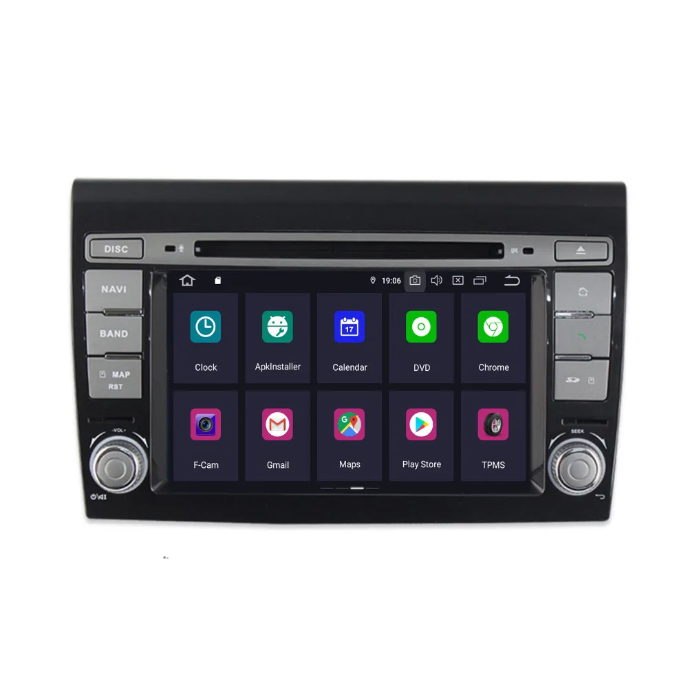 COIKA 2+ 16G ram Android 9,0 система автомобиля gps Navi приемник для Fiat Bravo радио OBD DVR Зеркало экран телефон ссылка четырехъядерный SWC BT