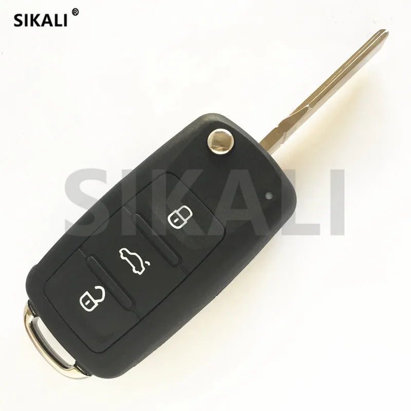Автомобильный Дистанционный ключ с чипом для 3T0837202/5FA010413 00